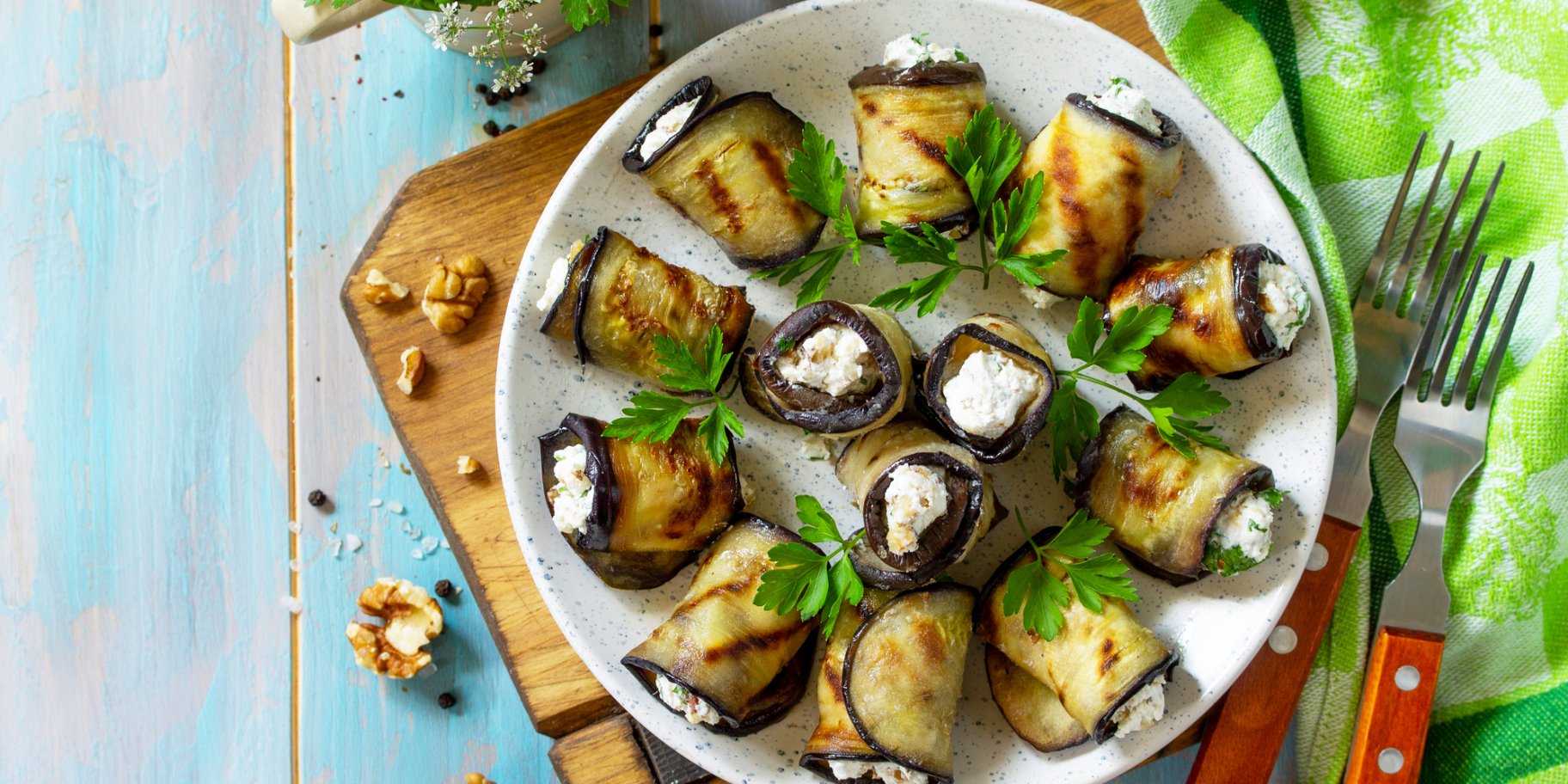 Баклажаны со сливочно-яичным кремом