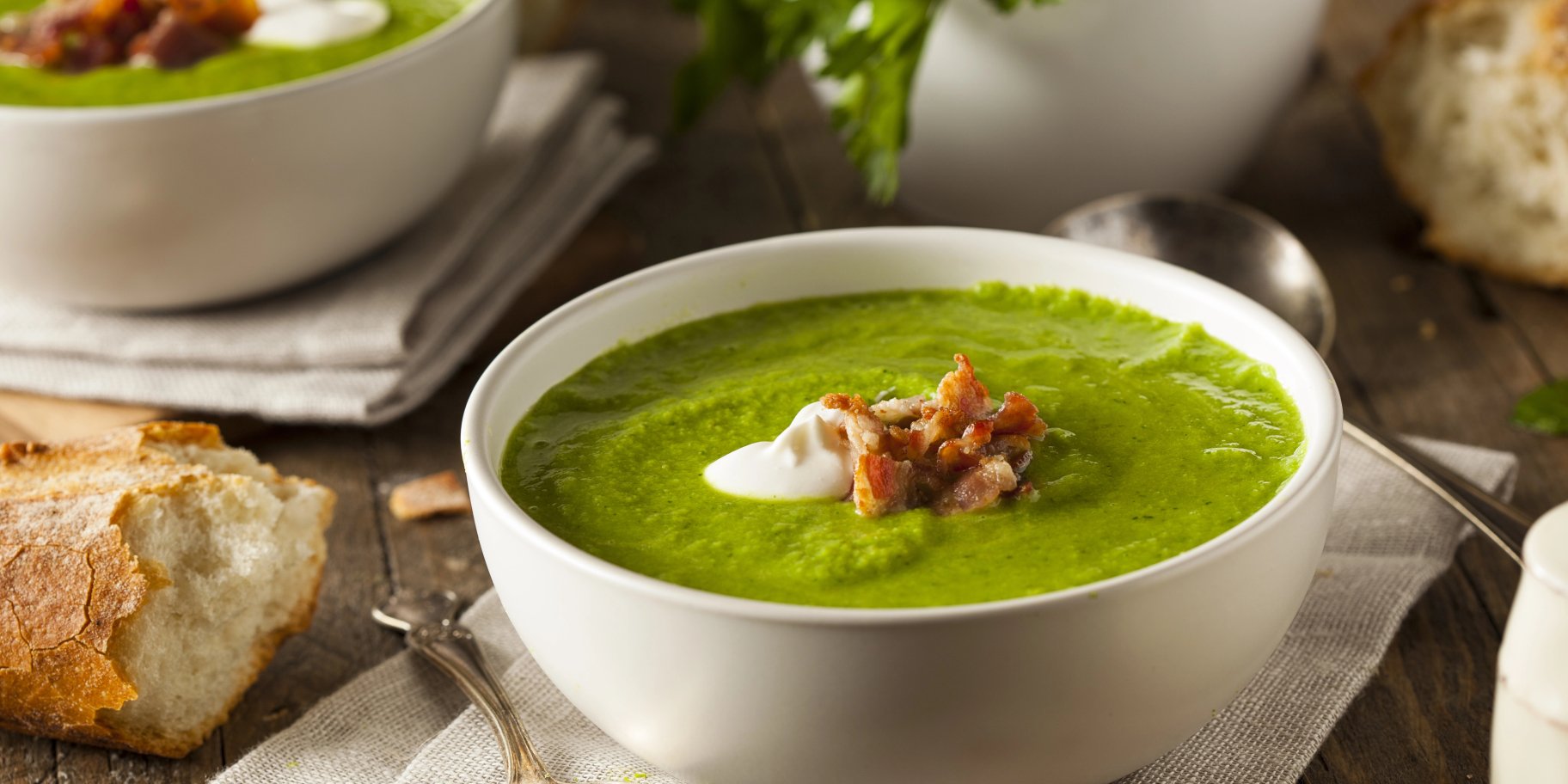 Зелений крем-суп