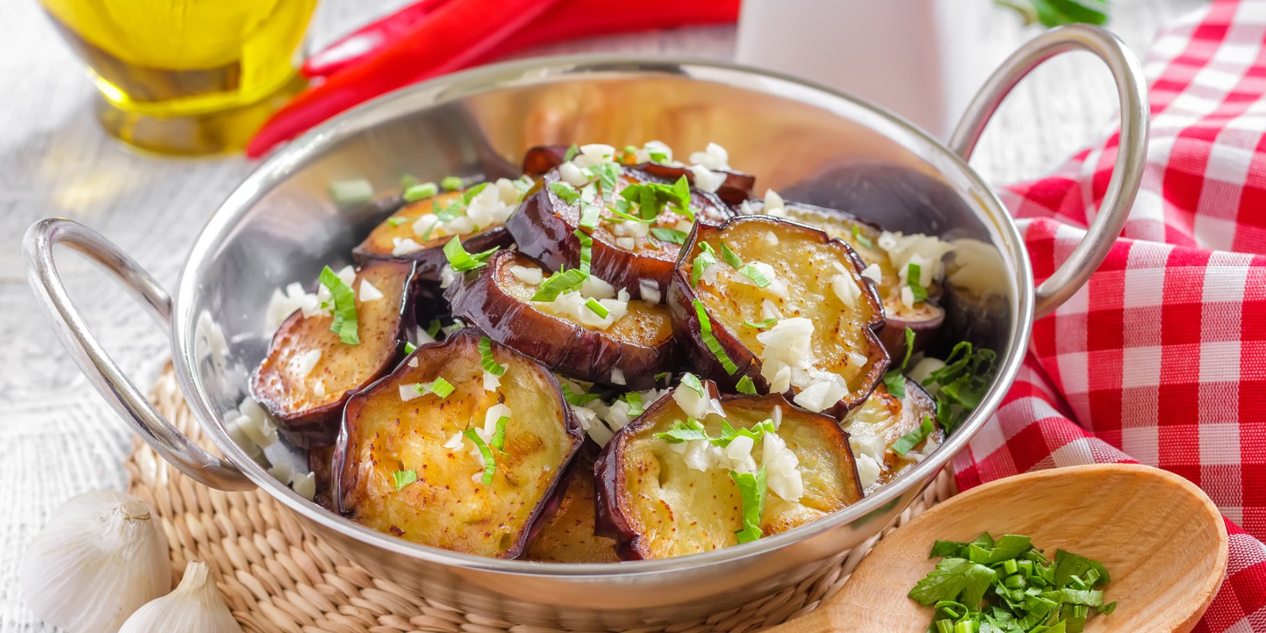 Баклажани з часником