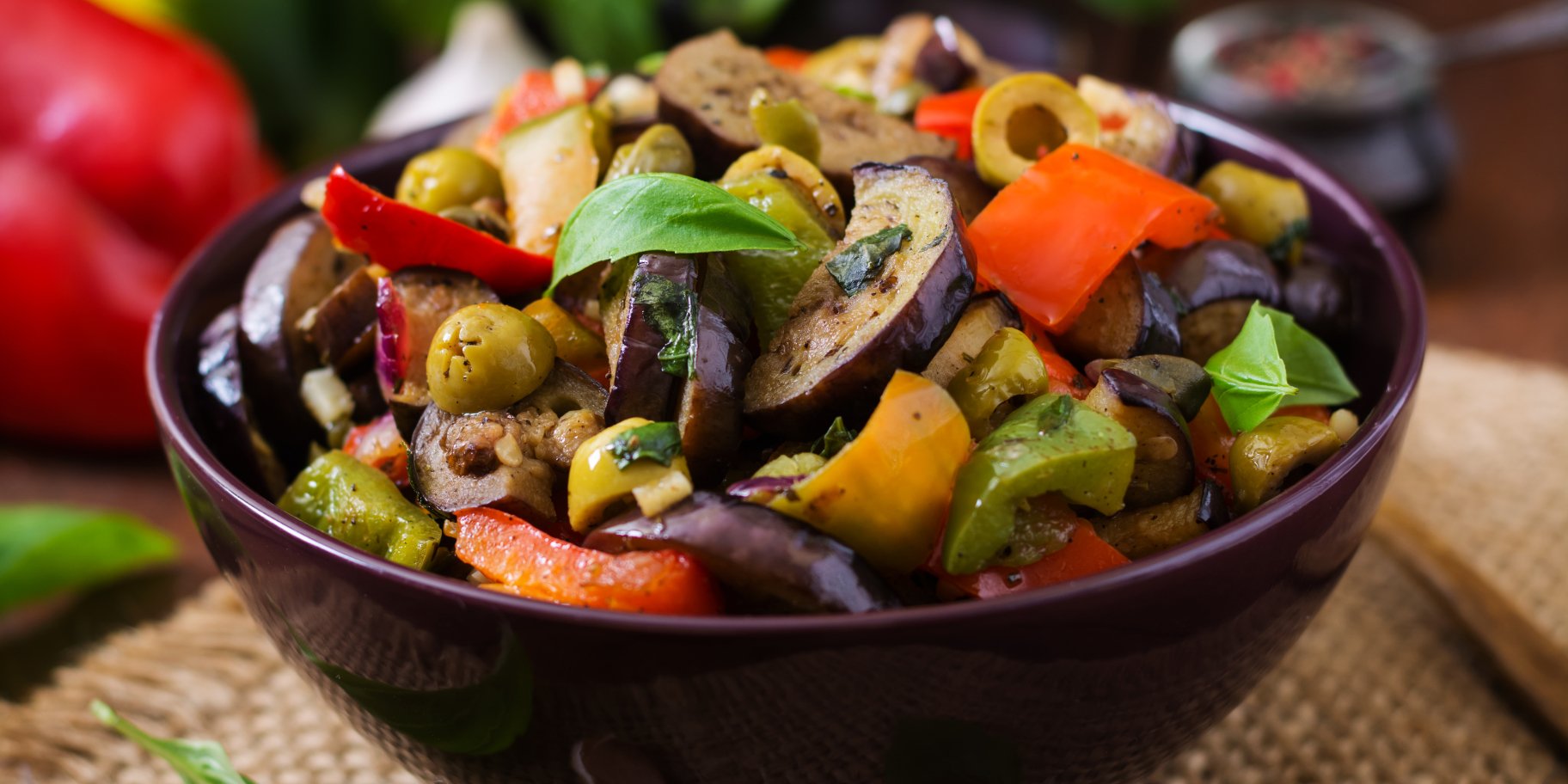 Салат із баклажанами