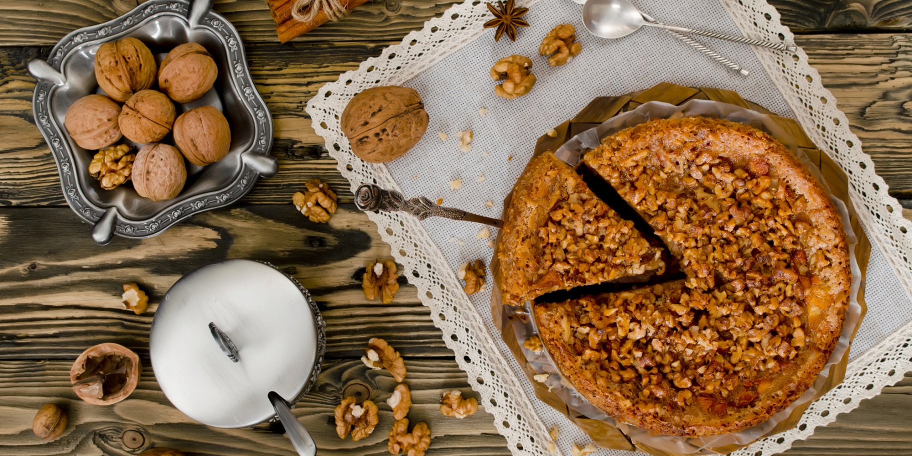 Ореховый пирог