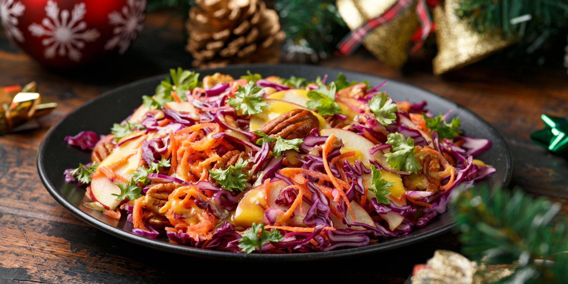 зимовий салат з капусти