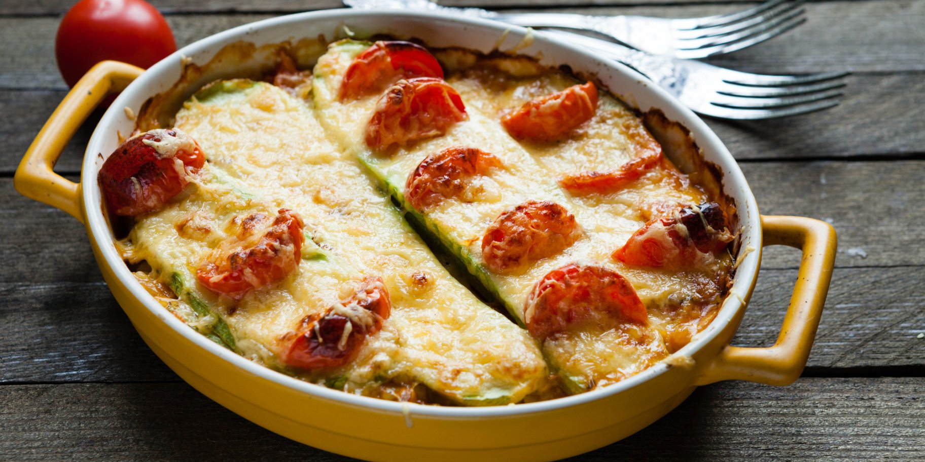 Лазанья з кабачками та курятиною