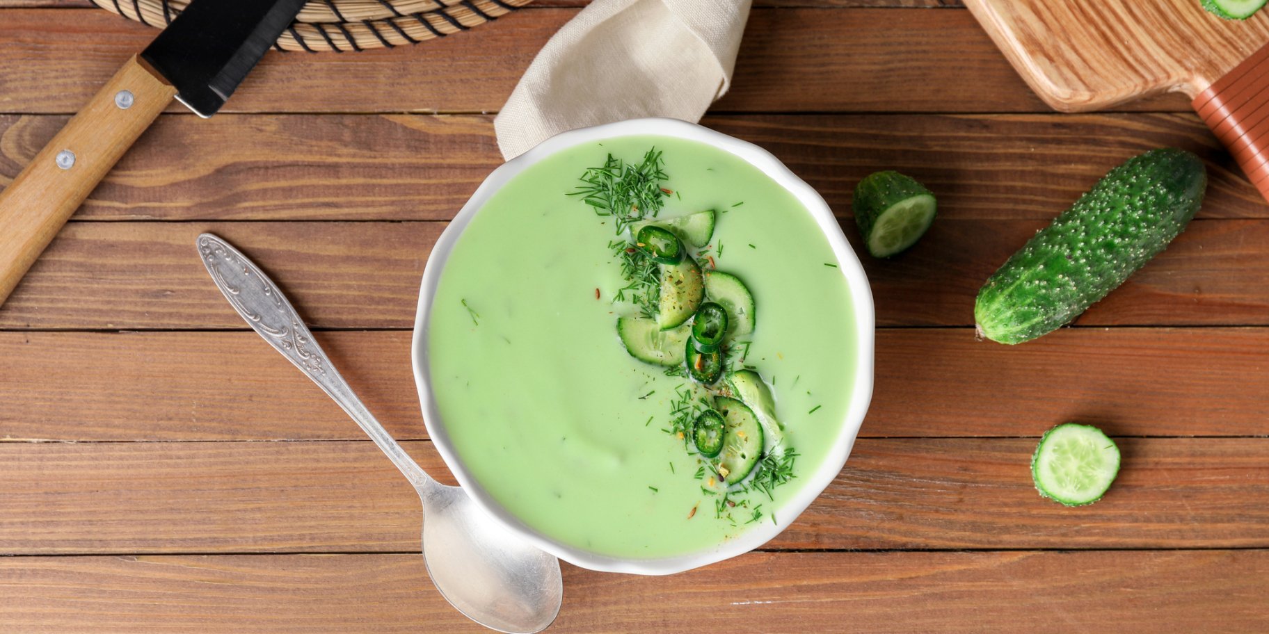 Огірковий суп-пюре