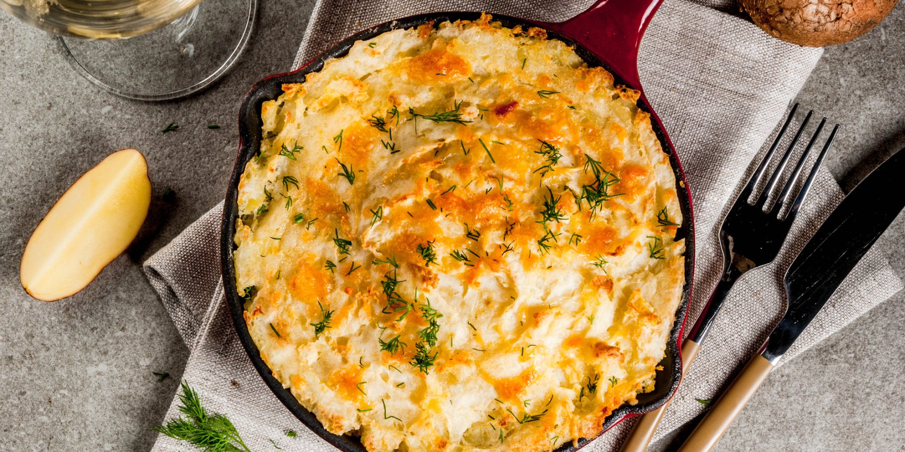 Італійський картопляний пиріг