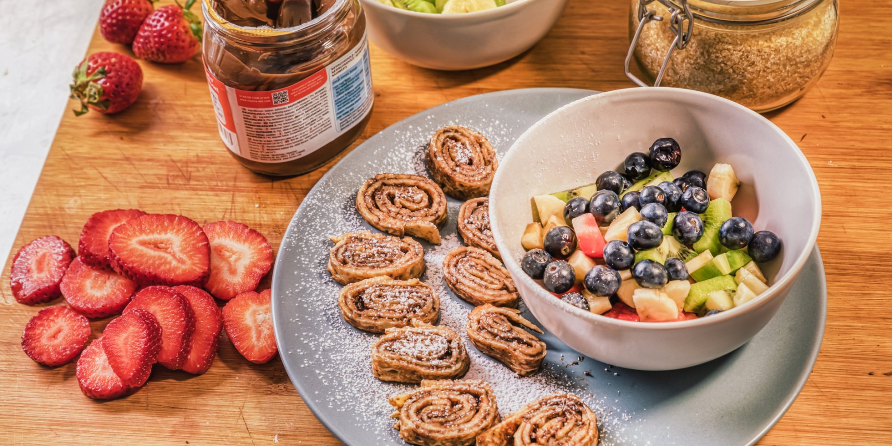 Млинцевий рулет з начинками