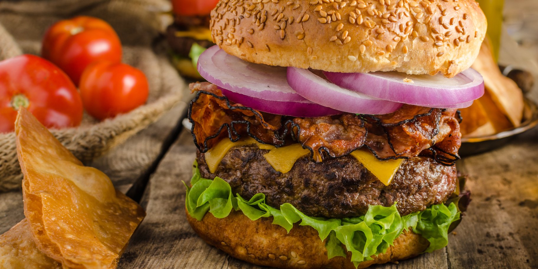 бургер з беконом