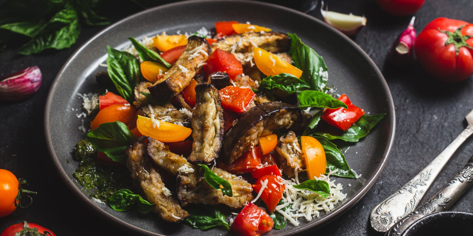 Теплий салат із овочів