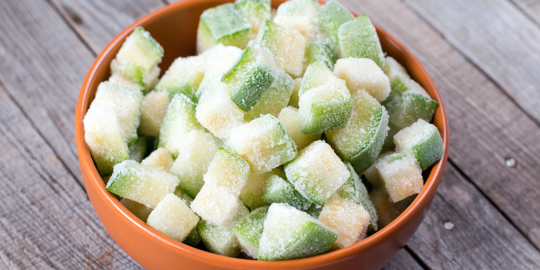 Як заморозити кабачки на зиму