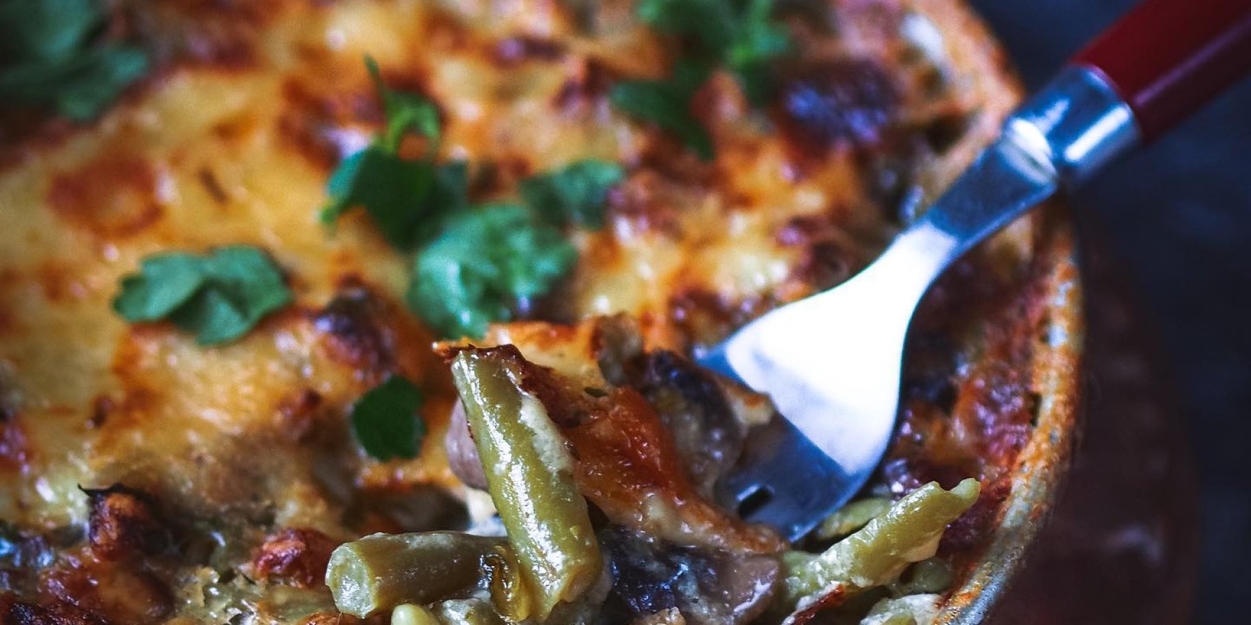 печеня з квасолею