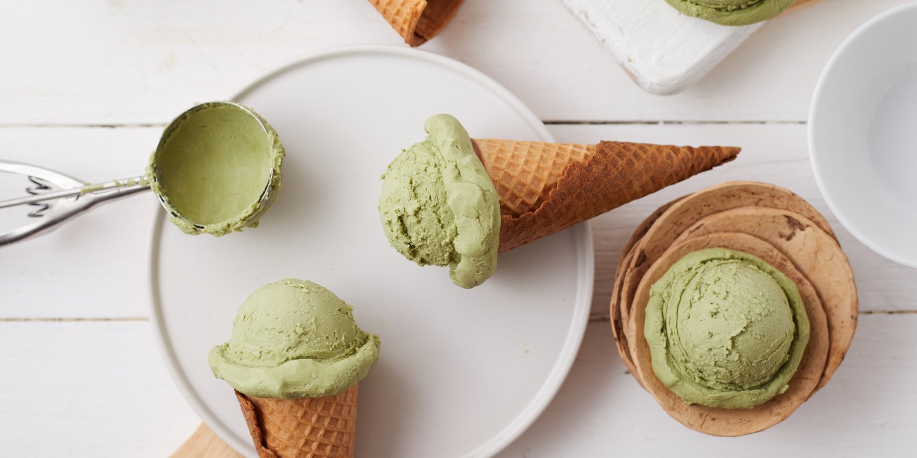 Морозиво з матча