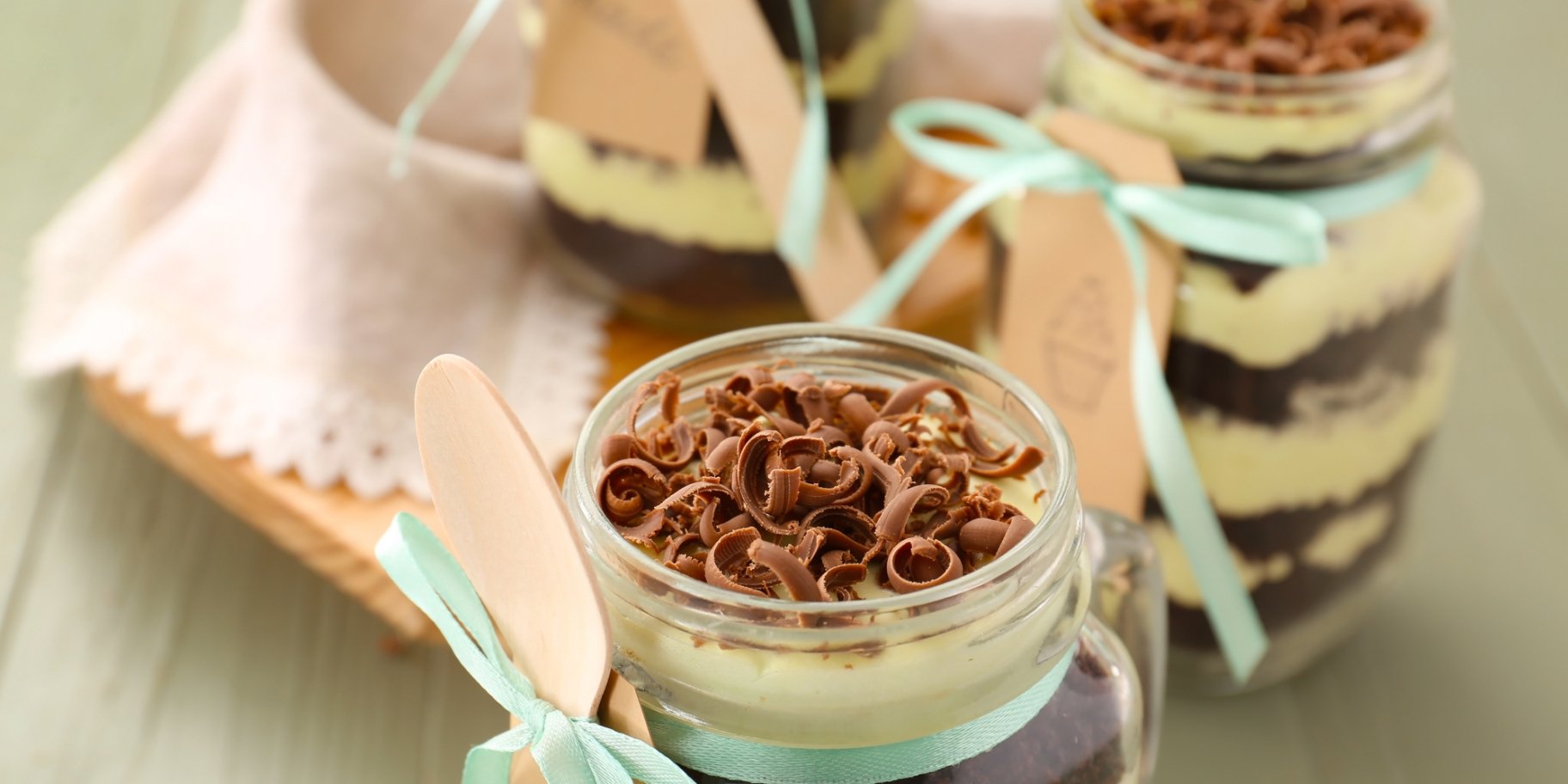 Інгредієнти для брауні в банці