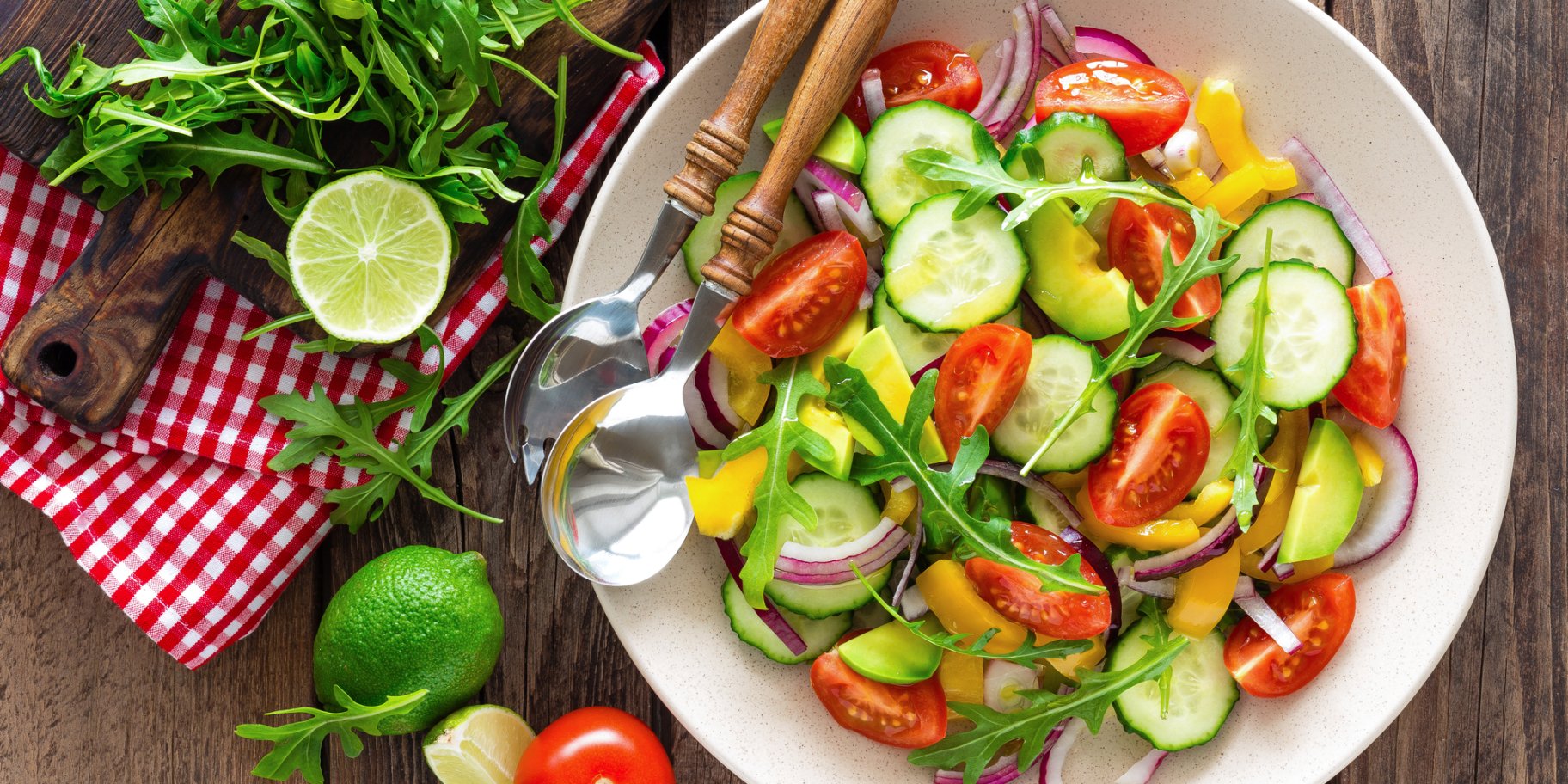 Овочевий салат без заправки