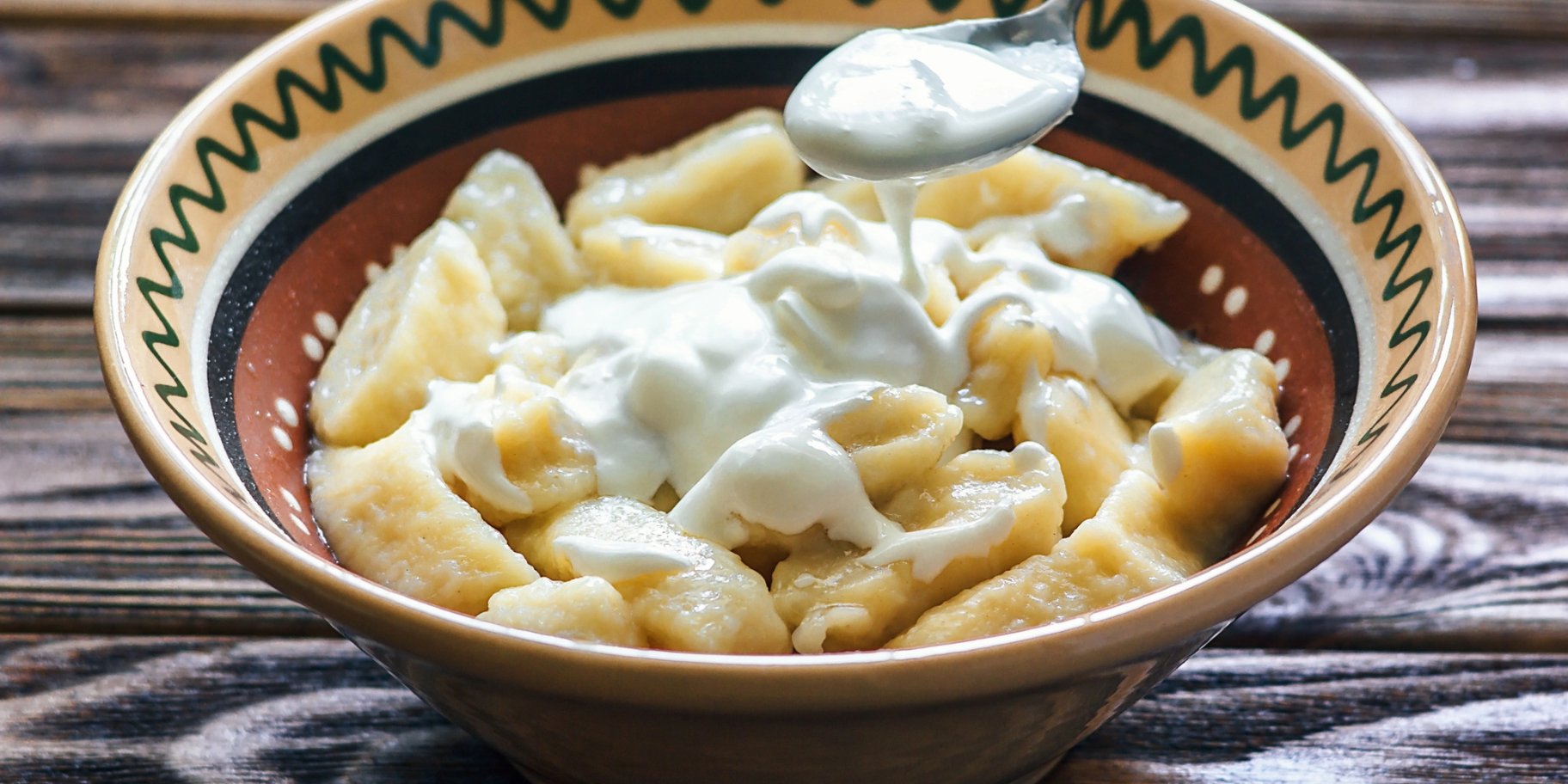 Ліниві картполяні вареники