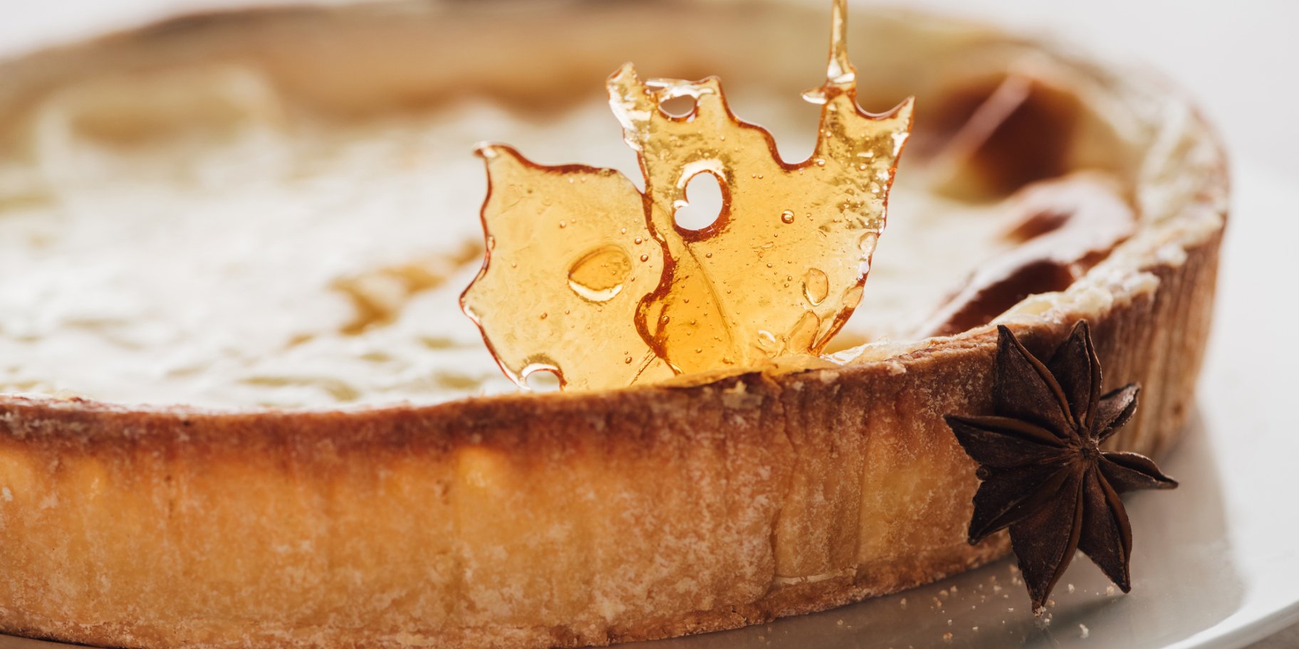 Пиріг з карамельною заливкою