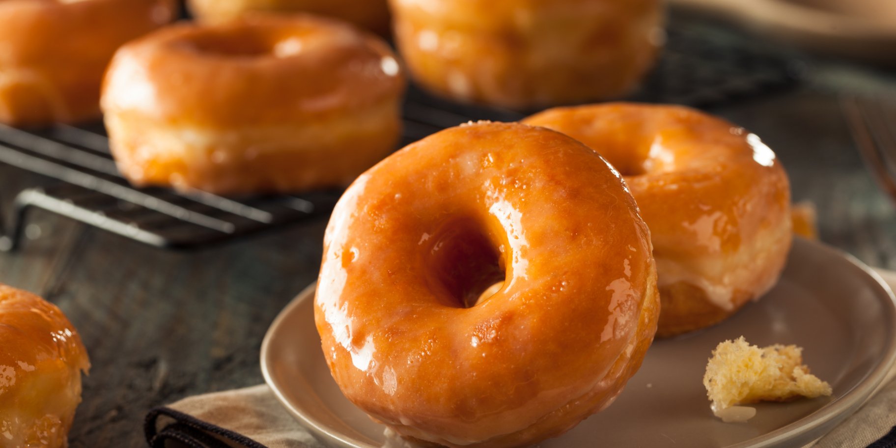 Пончики в глазурі