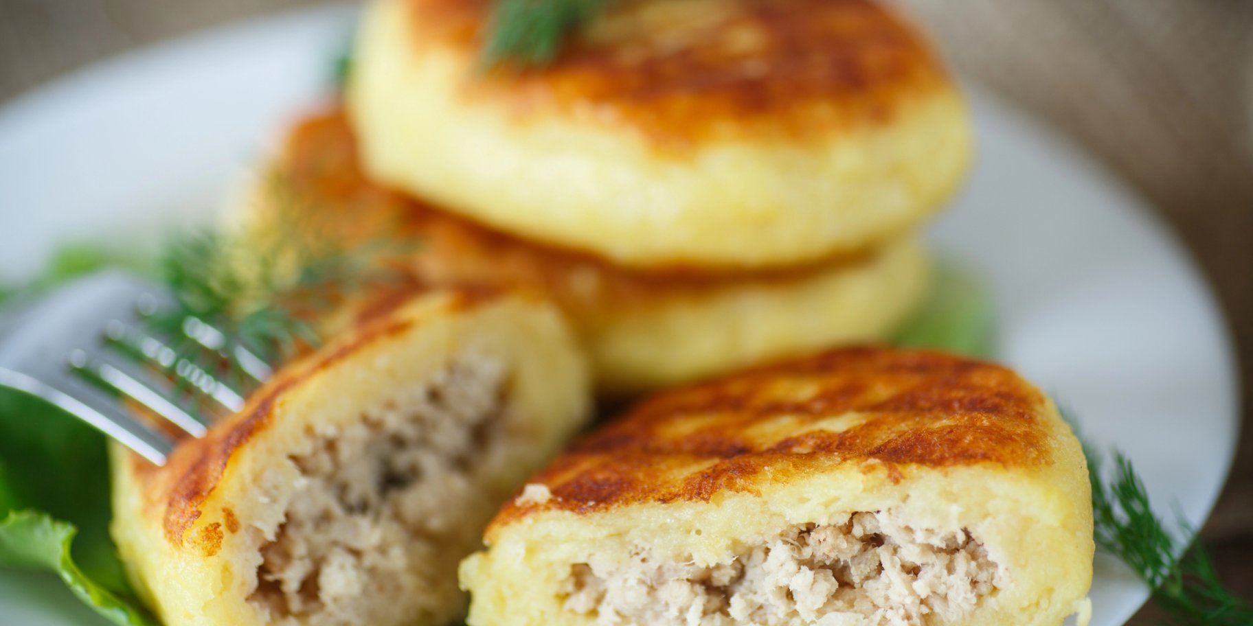 Картопляники с телятиной