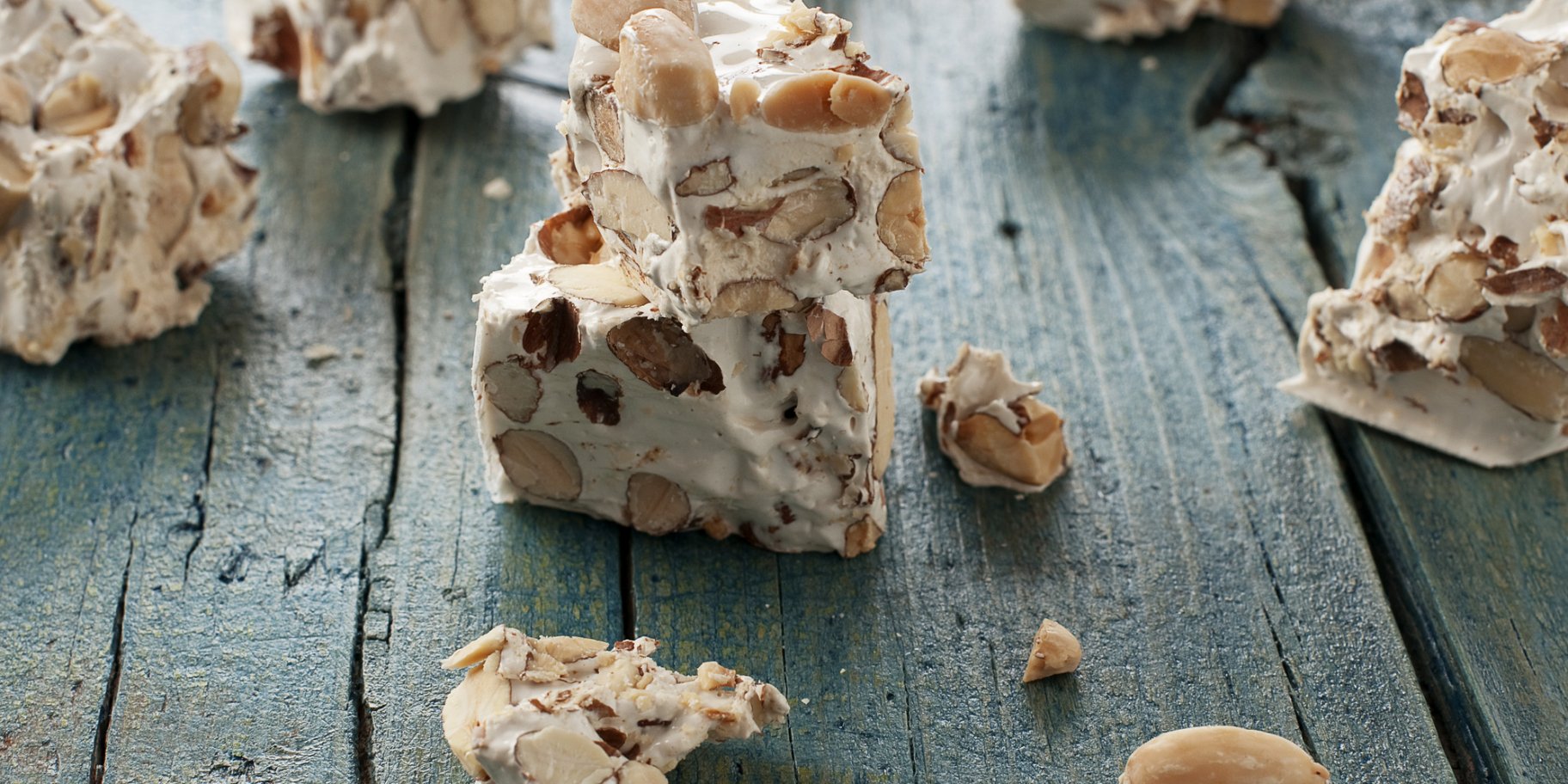 Белая шоколадная нуга