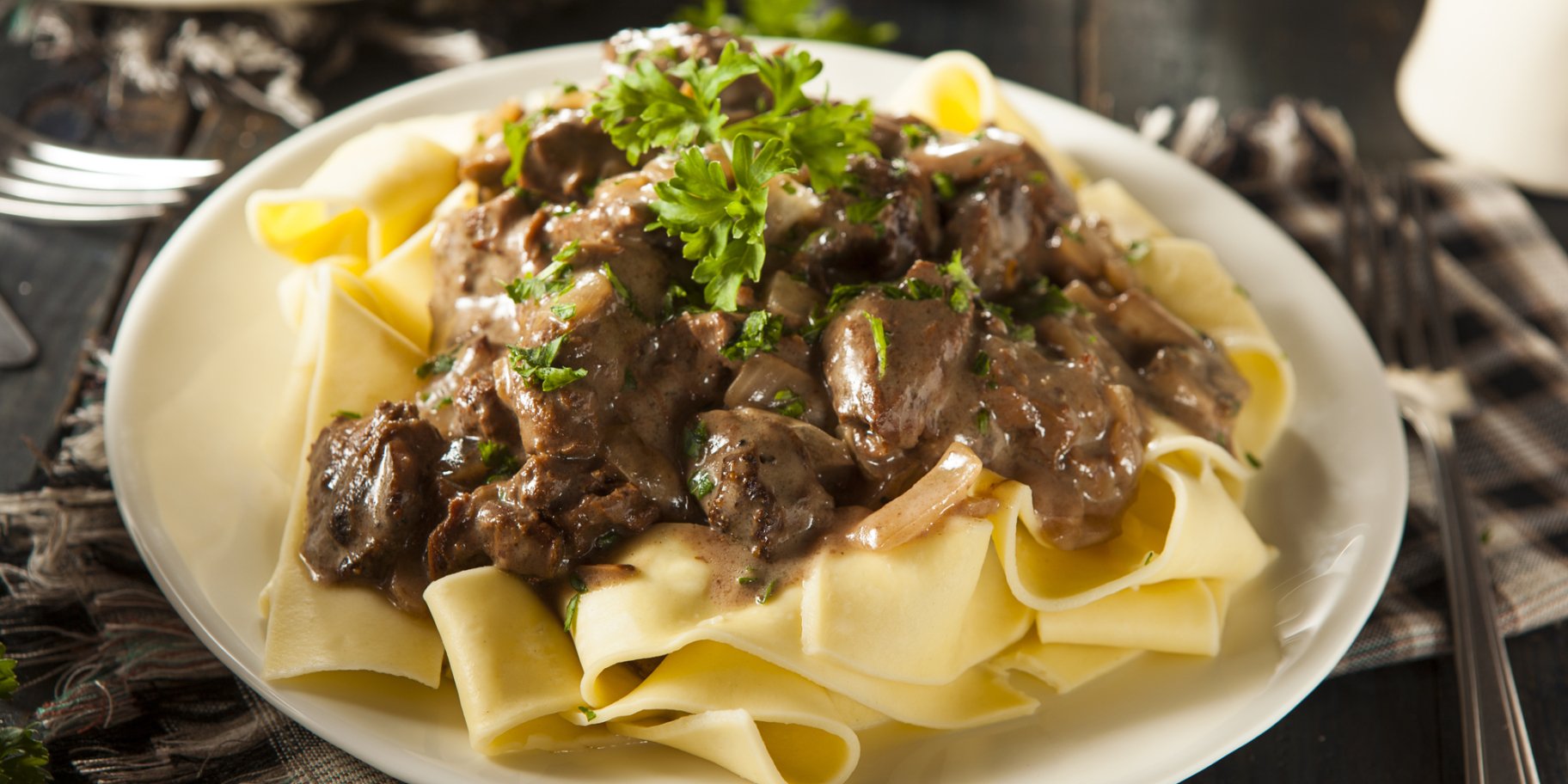 Бифстроганоф на обед