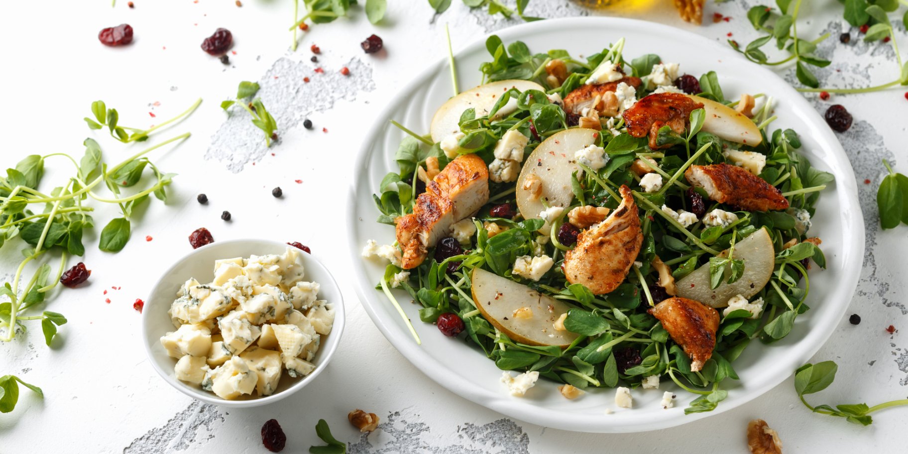 Салат «Цезар» з мангольдом