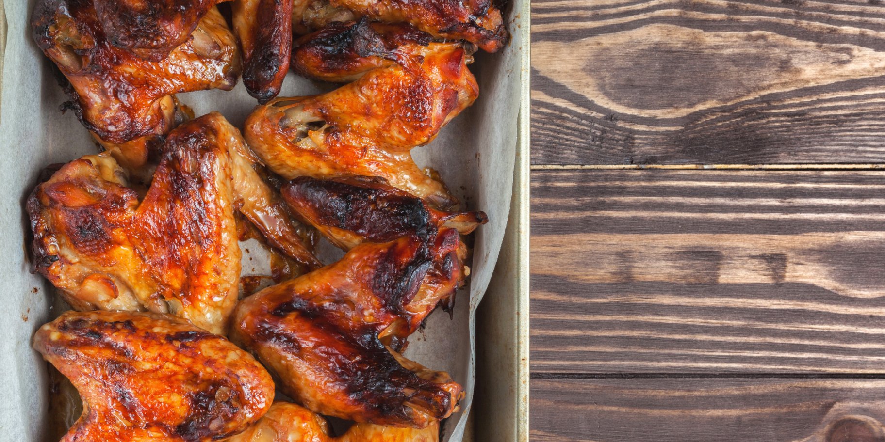 Крильця в соєво-медовому маринаді