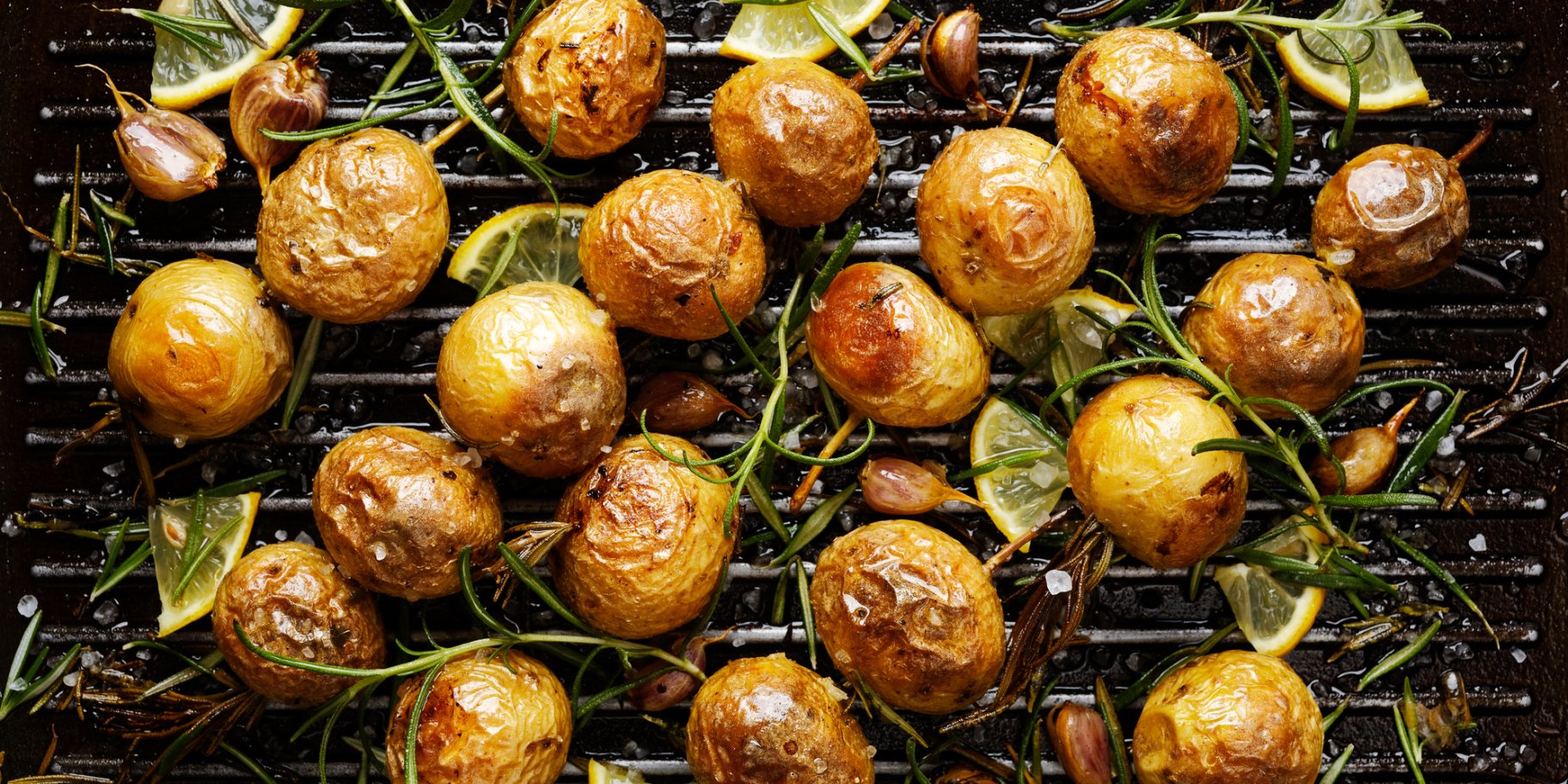 Картопля з лимоном і спеціями