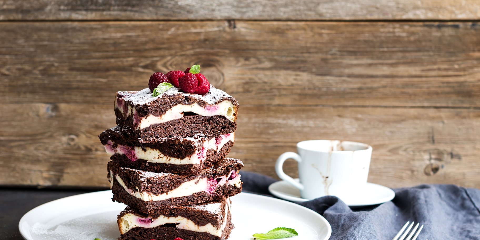 Чізкейк з малиною