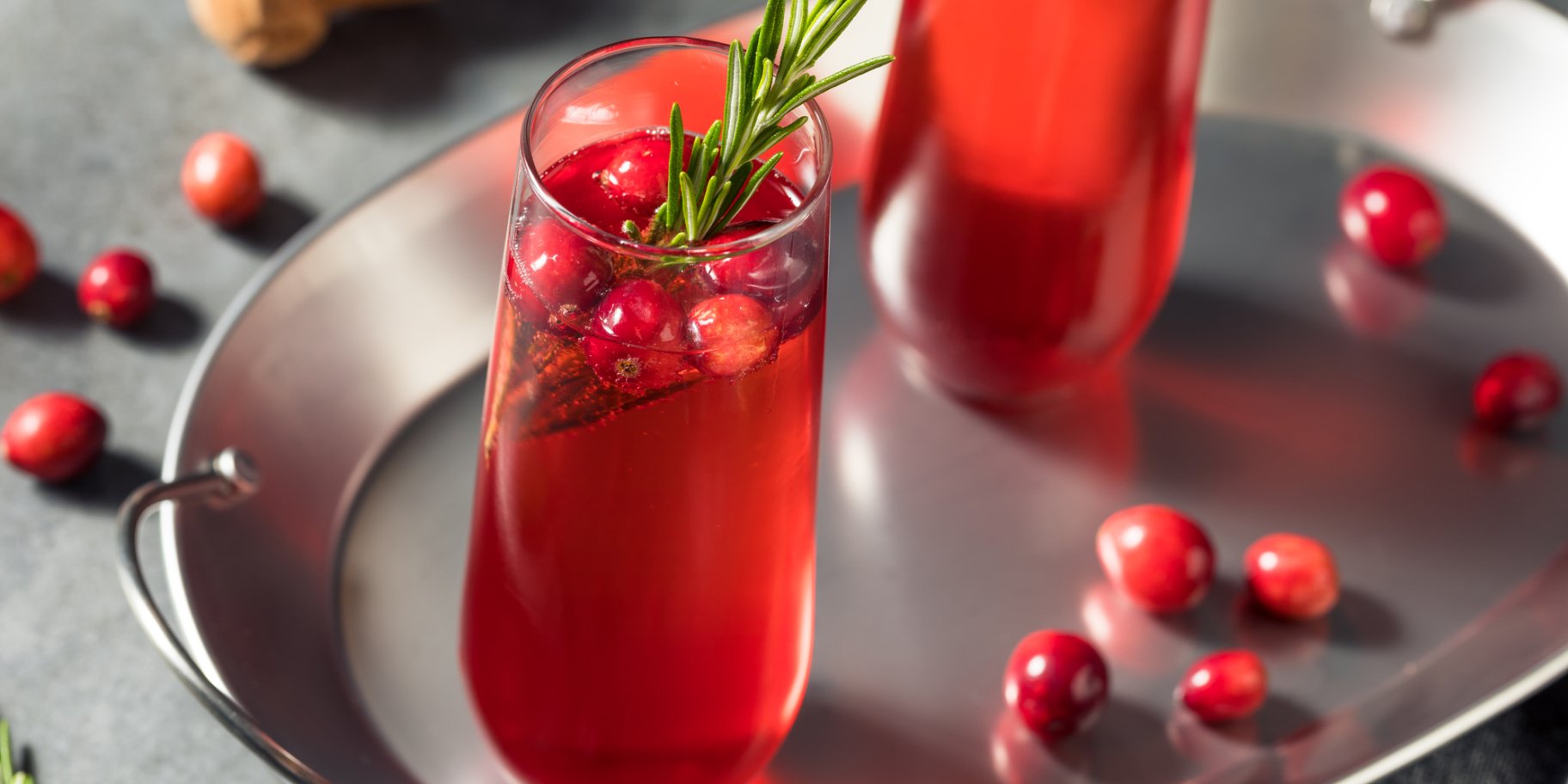 Шампанське із журавлинним соком