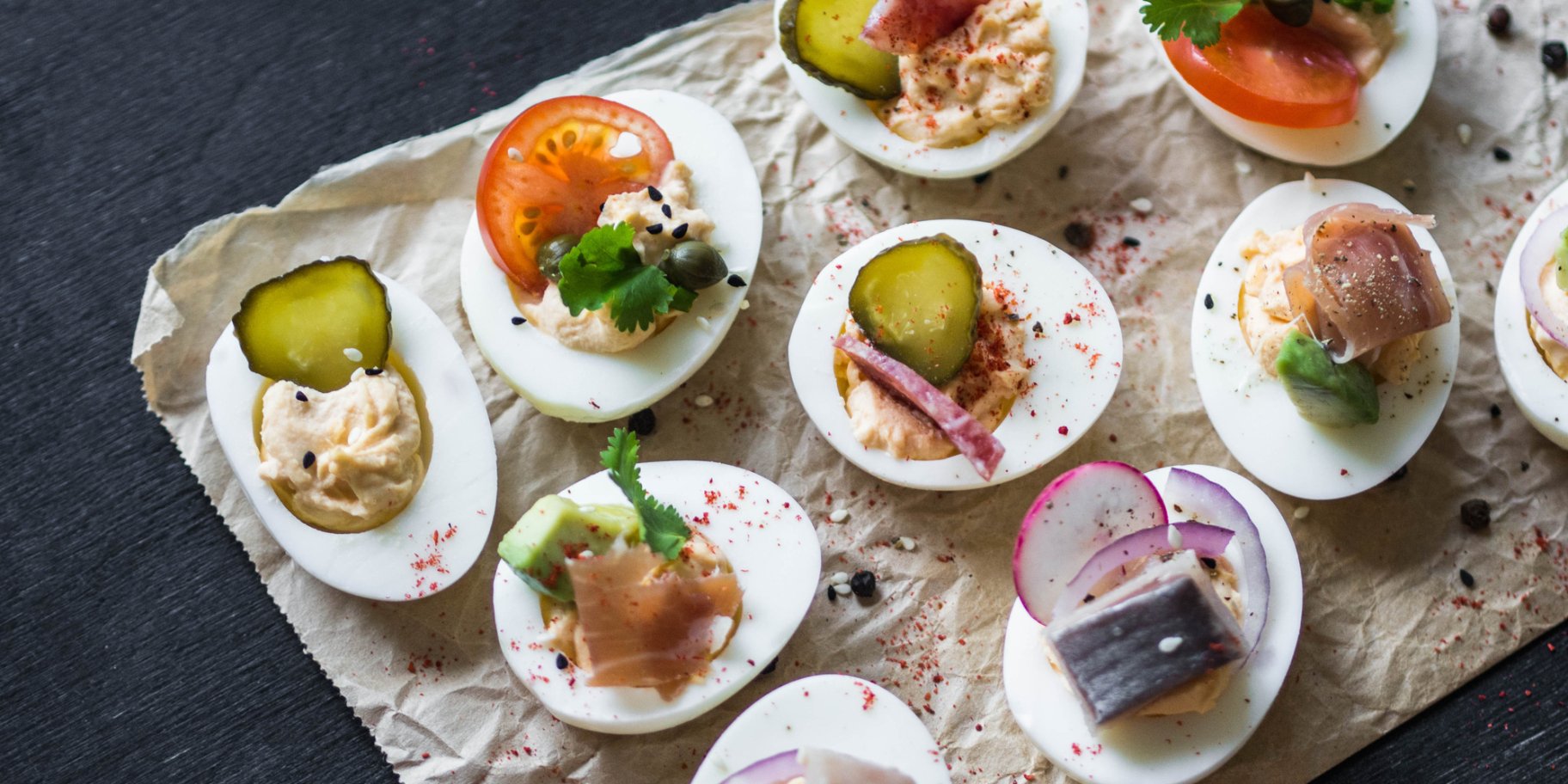 Яйця з начинкою