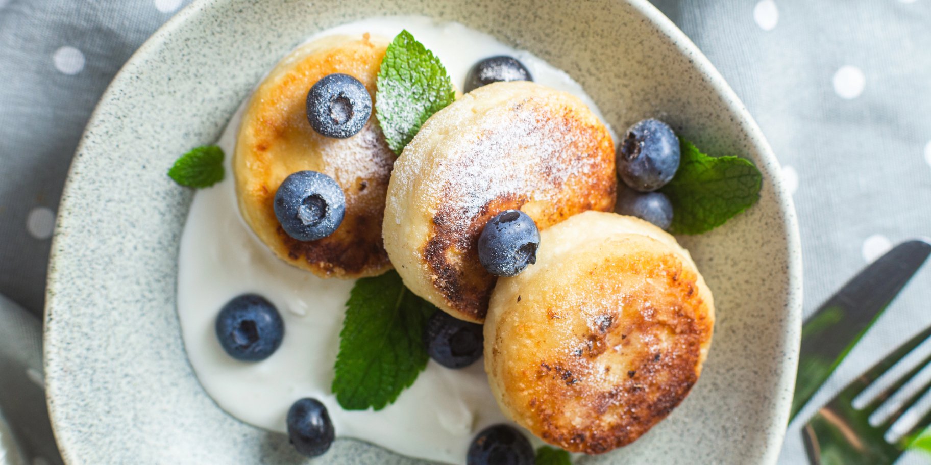 Сирники зі сметаною