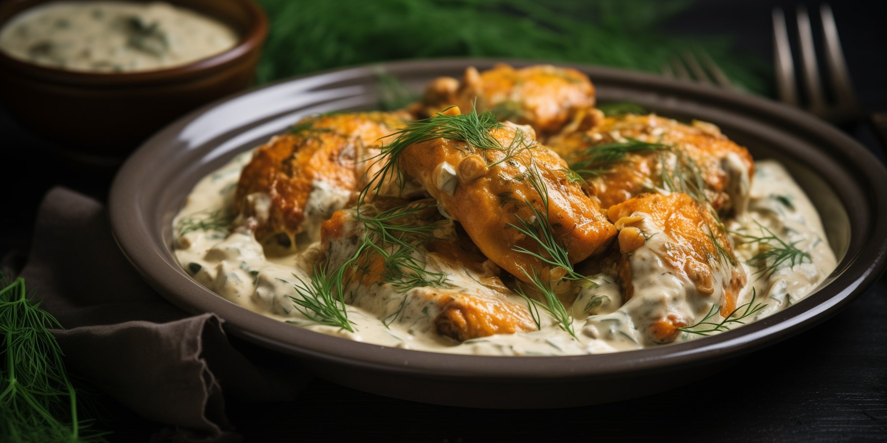 Кролик у сметані