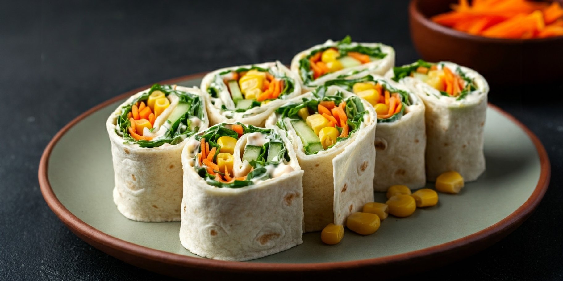 Пісний рулет з лаваша