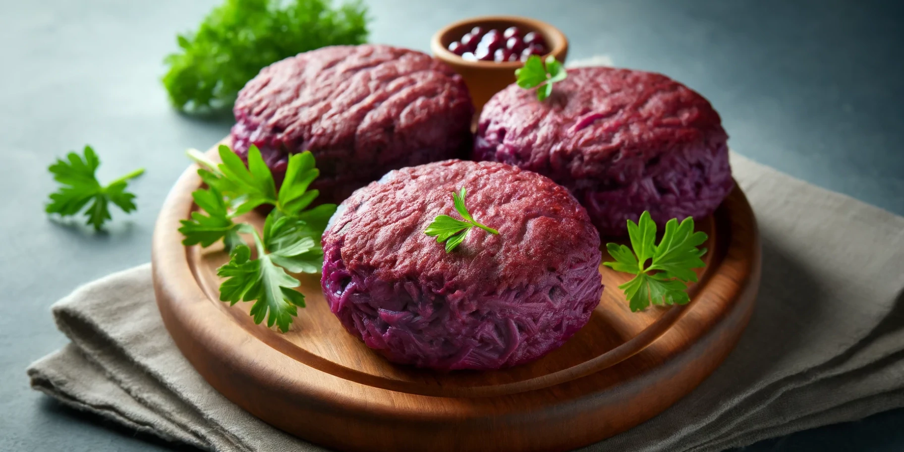 Фіолетові котлети