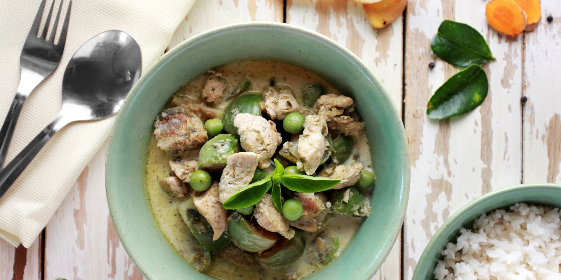 Гостра курка з кокосом