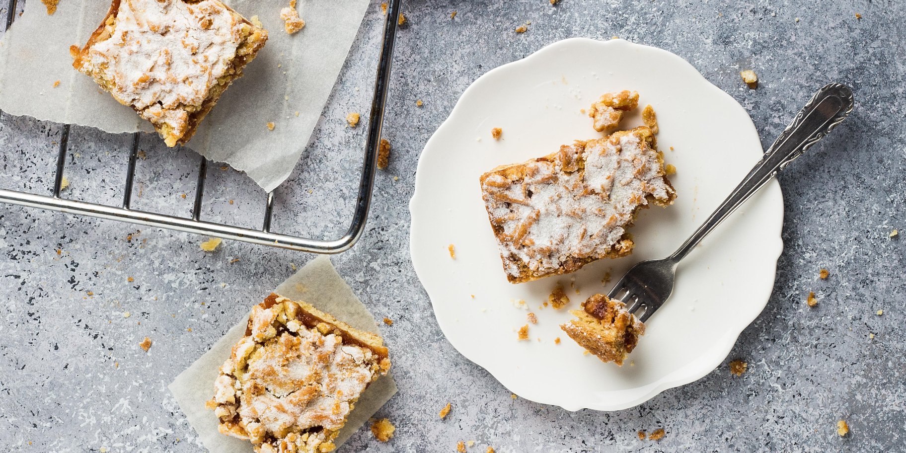 Цитрусовий пиріг крамбл