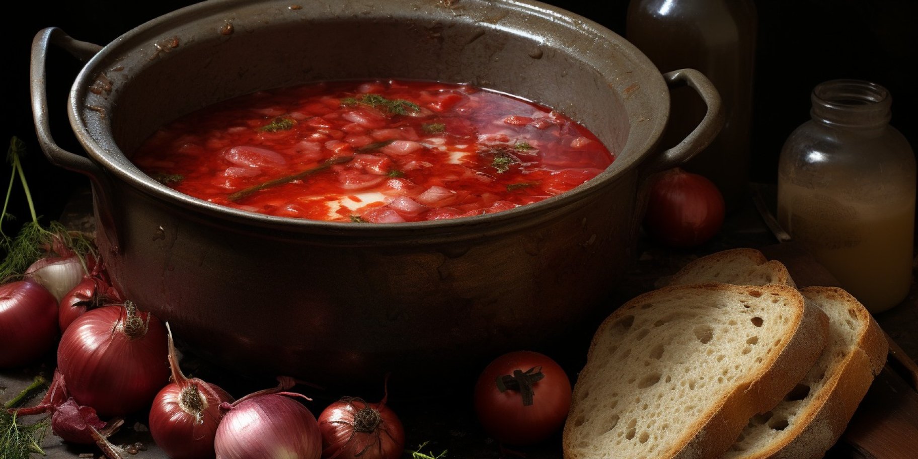 Борщ с бычьим хвостом