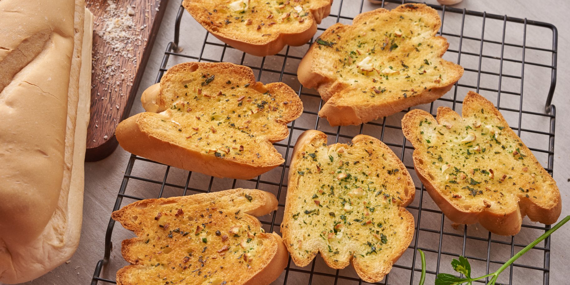 Грінки із часником