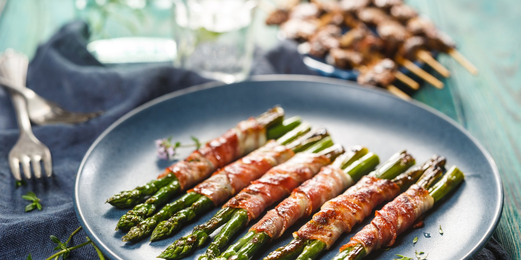 Спаржа з беконом - закуска