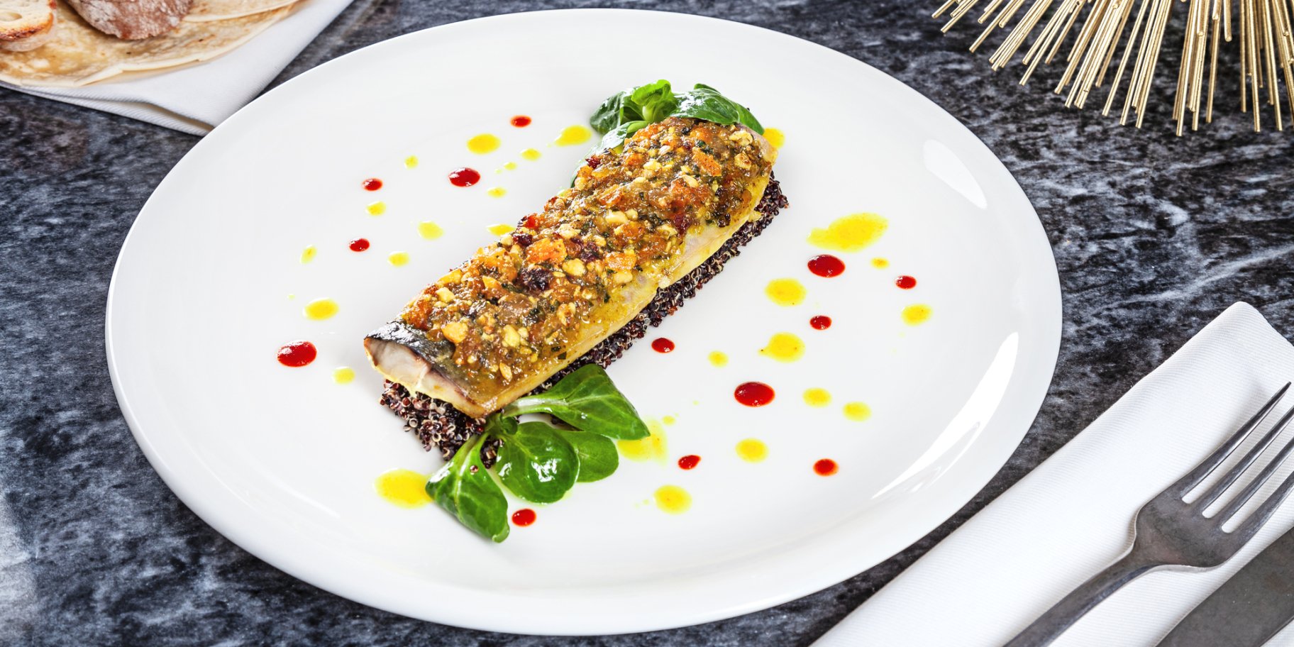 Скумбрия в медово-горчичном маринаде