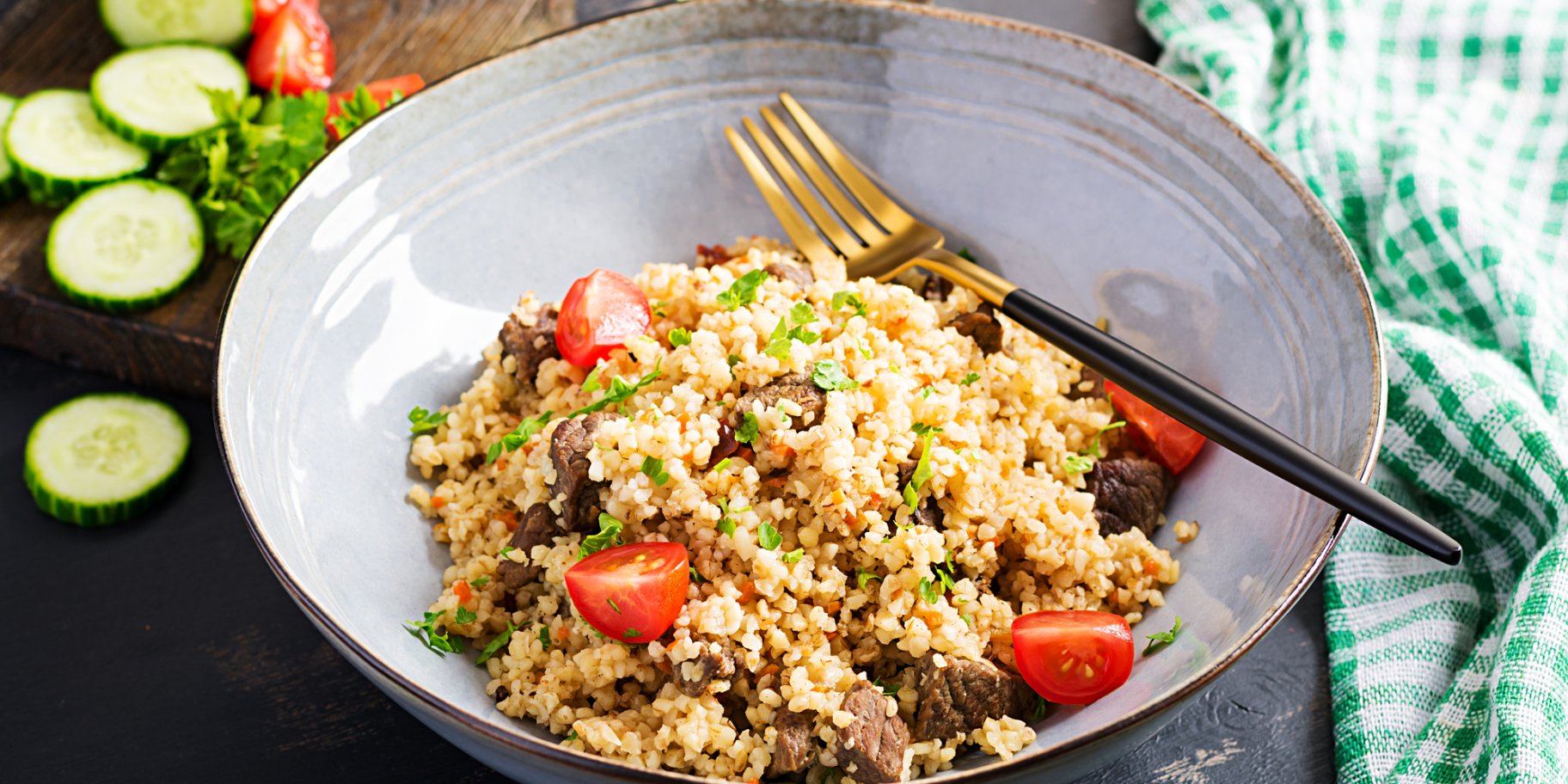 М’ясо по-турецьки з кускусом