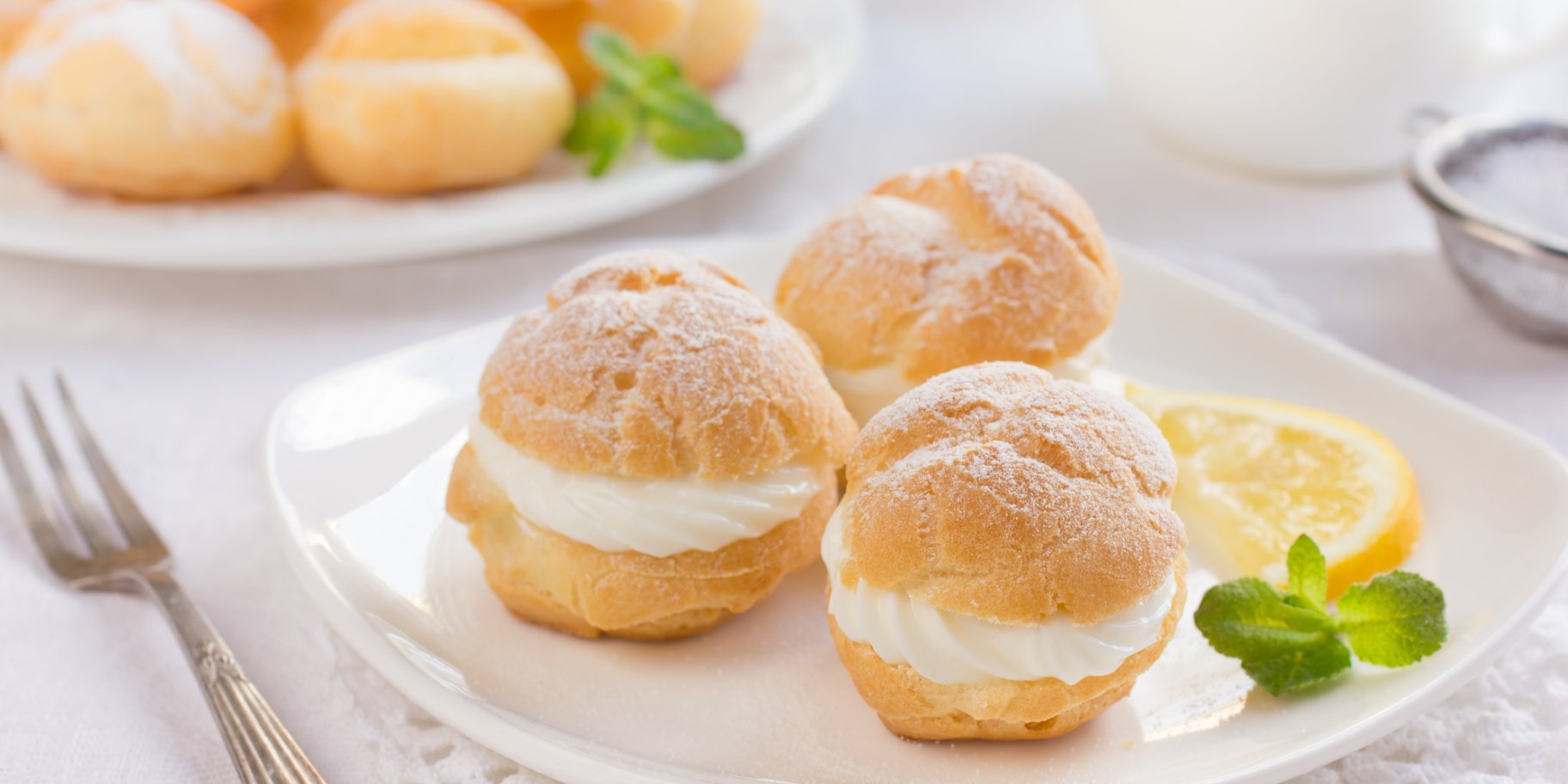 Bocadito de nata, іспанські профітролі