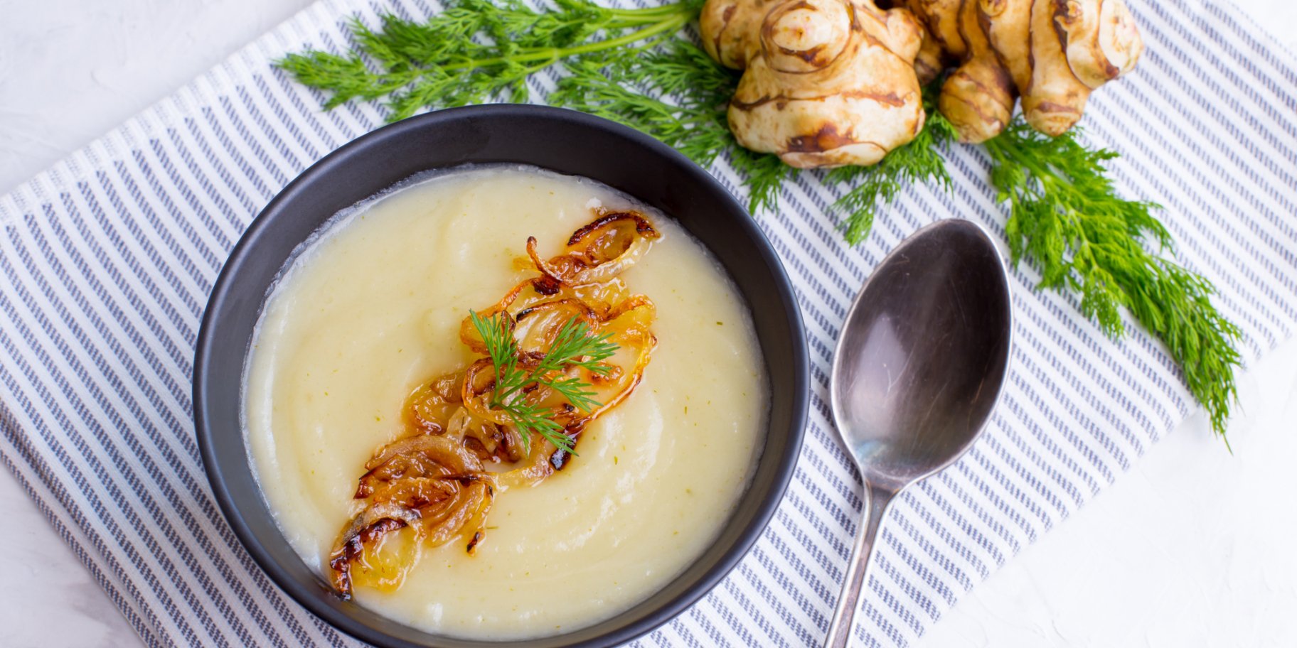 Крем-суп з топінамбуру