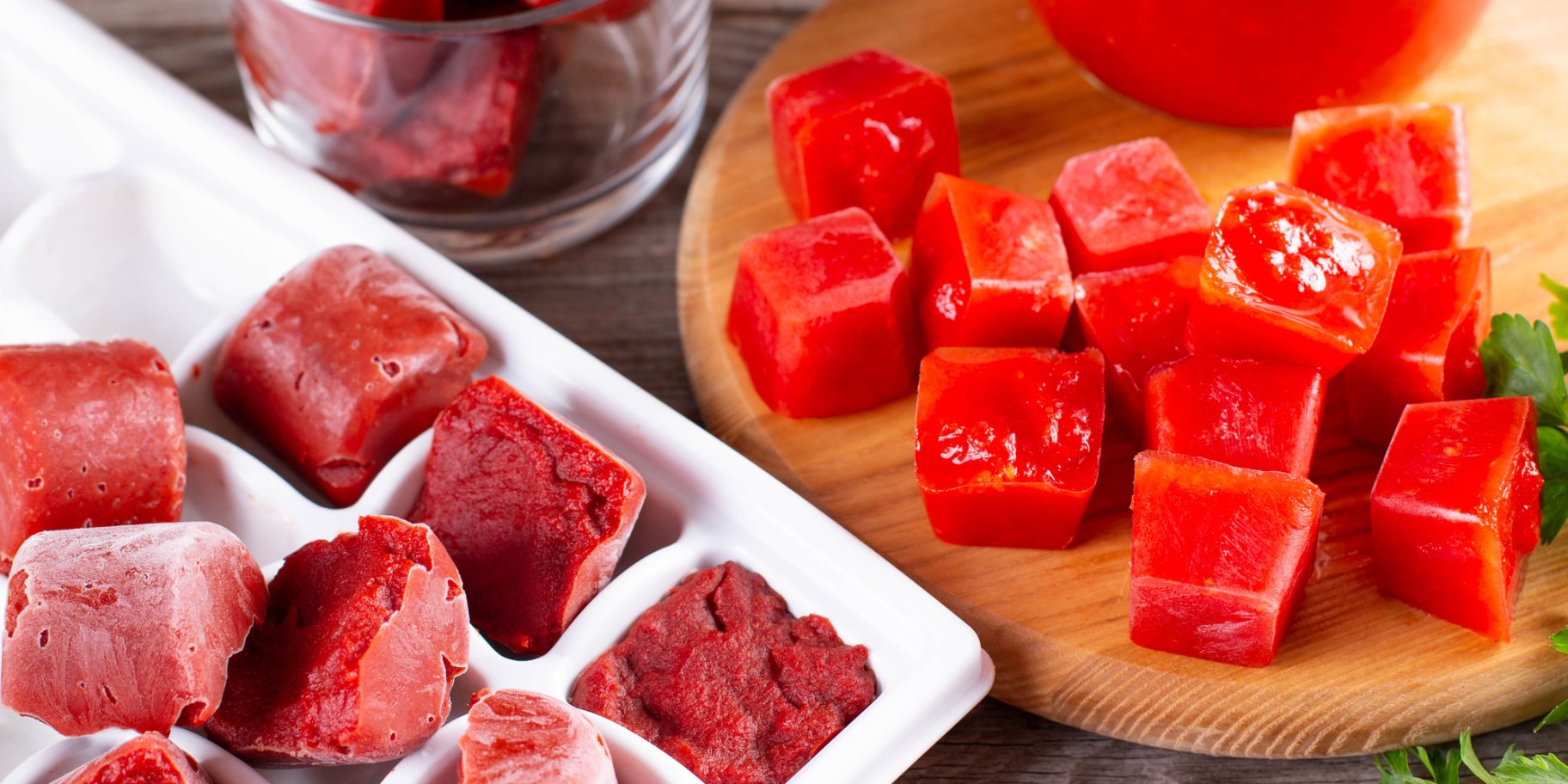 Заморожена томатна паста