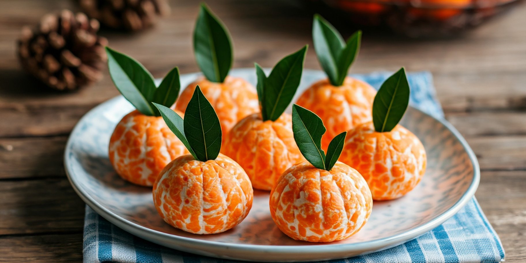 "Мандаринки" з плавлених сирків