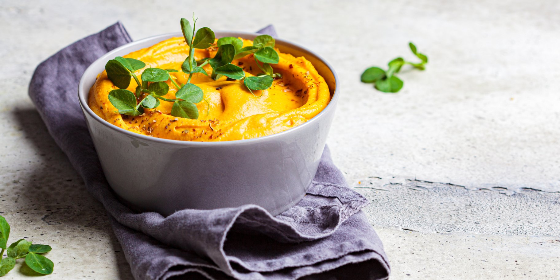 Хумус из нута и моркови