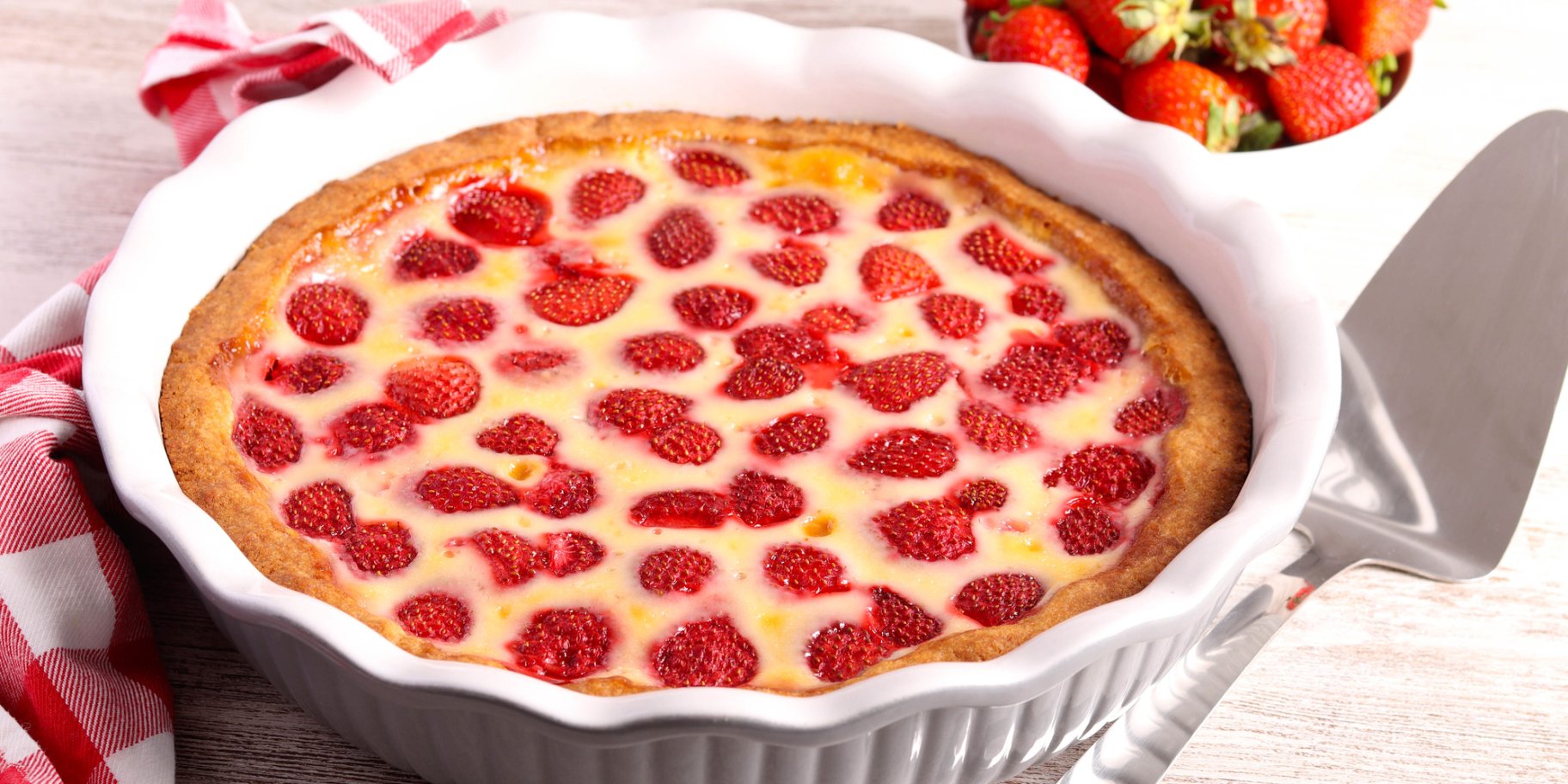 Суничний пиріг