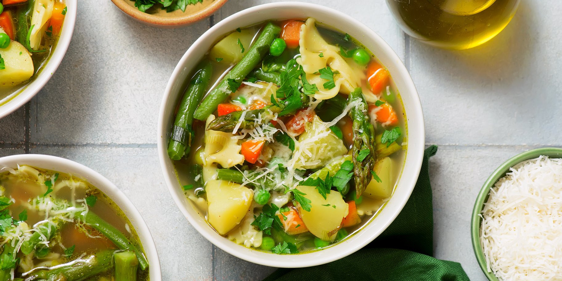 Мінестроне з горошком