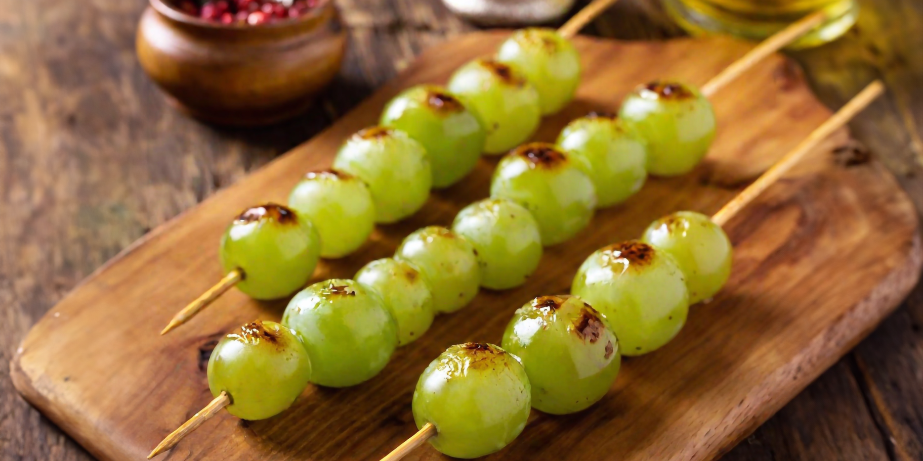 Виноград на грилі