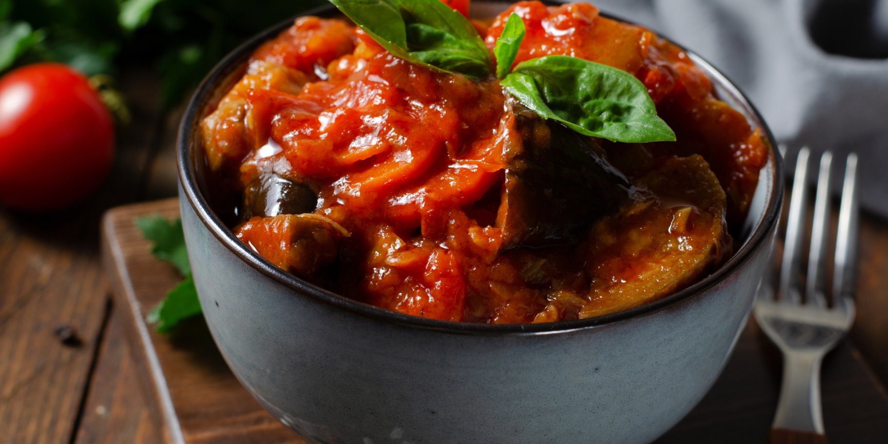 Лечо з баклажанами