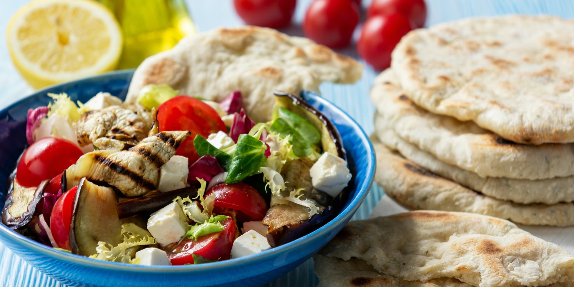 Грузинський салат з баклажанами